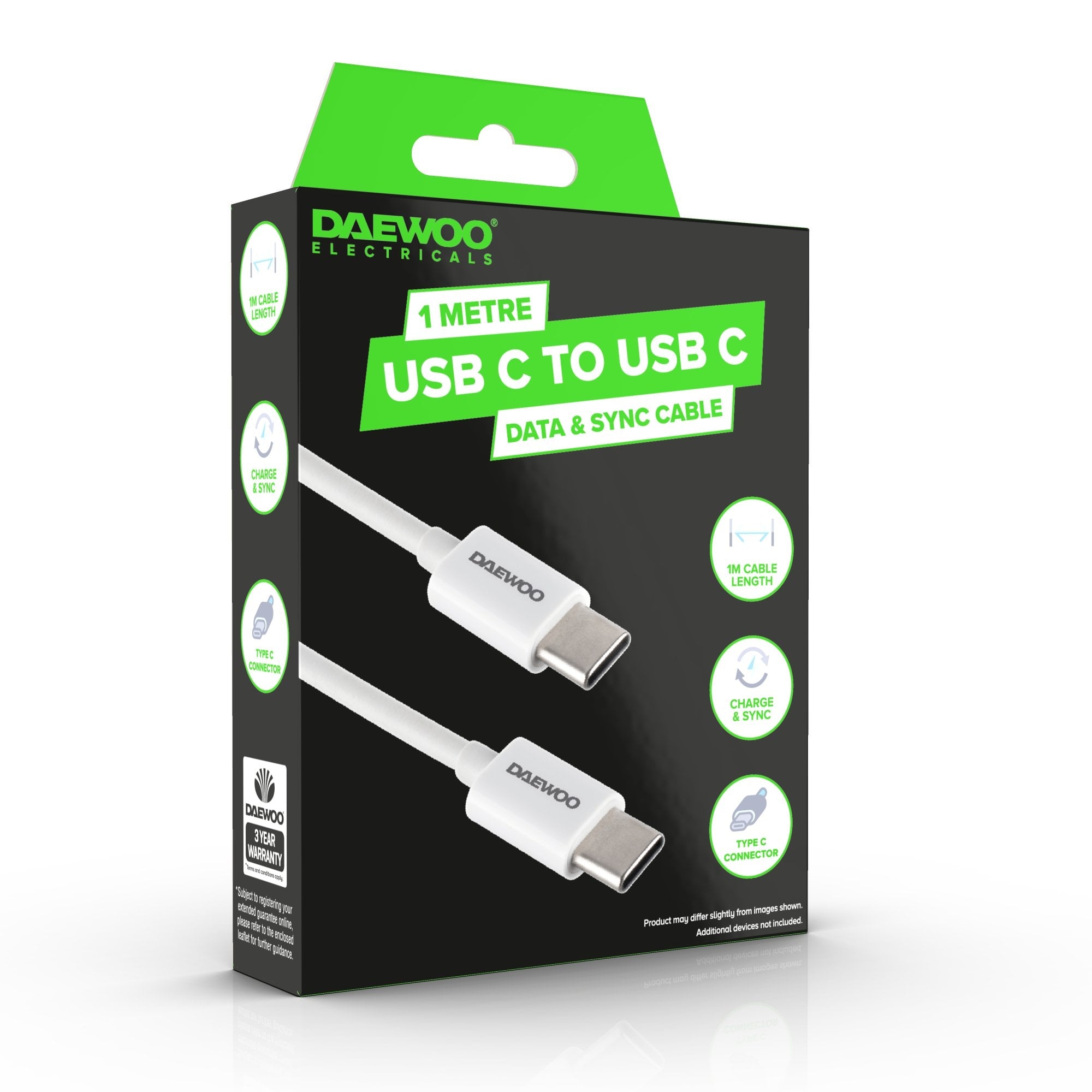 DI-1110BK USB-C töltő és adatkábel - Image 2