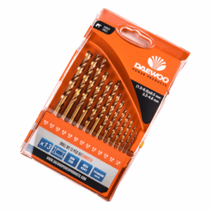 DWKIT13 13db-os HSS fúrószár készlet fémhez